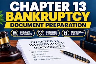 prepare chapter 13 bankruptcy documents