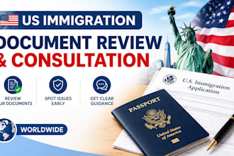 provide professional immigration document review and legal consultation