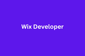 wix developer website designer