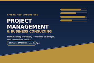 manage and execute your business project successfully