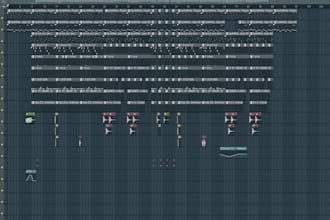 produce a custom trap, rap or drill beat