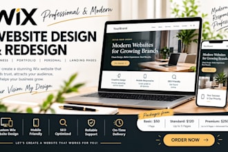 do wix website design redesign wix website wix landing page for business