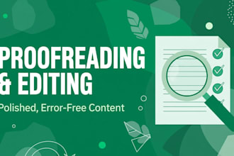proofread and edit your document with fast 24 hour delivery