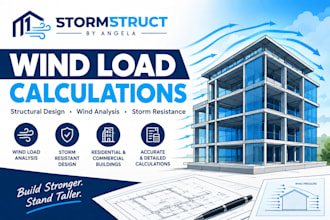 provide wind load calculations and structural design support