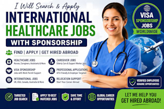 search and apply international healthcare jobs with sponsorship