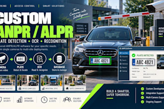 build custom anpr alpr license plate detection and recognition software