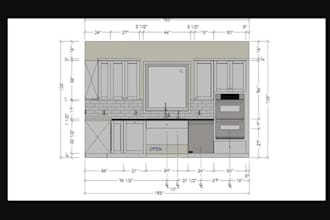design kitchen, closet and media wall cabinetry using 2020 design
