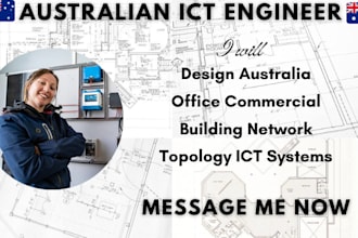 design australia office commercial building network topology ict systems
