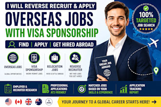reverse recruit and apply overseas jobs with visa sponsorship