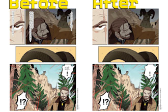 clean or redraw text and sfx