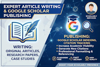 write and publish, scopus research article on google scholar