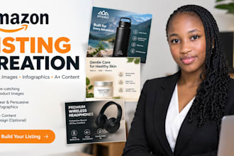 create and optimize an SEO amazon product listing