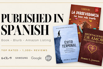 translate your book and amazon kdp listing to spanish
