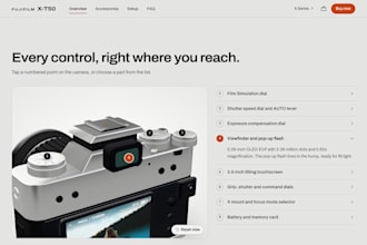 create an intuitive but efficient website based on your needs