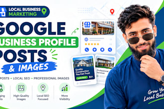 create google business profile posts and images for your local business