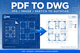 convert pdf, jpg, image, sketch to autocad dwg file