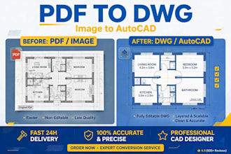 convert pdf, jpg, image, sketch to autocad dwg file