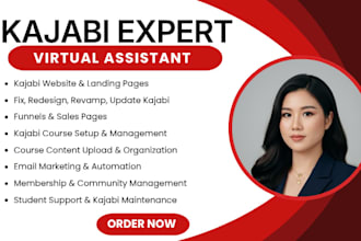 be your kajabi virtual assistant
