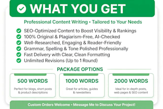 write seo blog, contents writing and website writing
