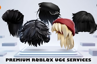 create roblox ugc accessories, hats, gears or clothing