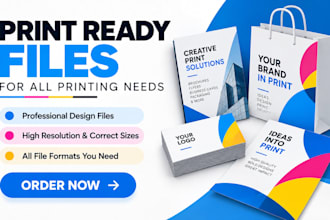 print ready business cards, postcards, menus and marketing materials