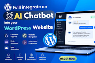 integrate an ai chatbot into your wordpress website