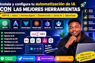 instalar automatización de ia gpt 6 astra hermes agent claude code jarvis ai