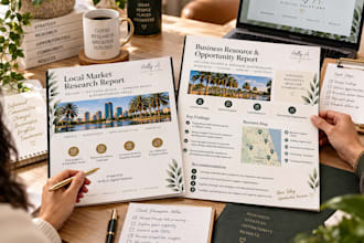research your topic and organize it into a clean report
