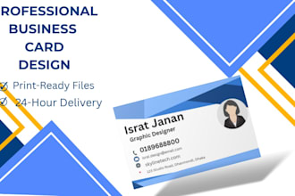 do modern business card design
