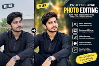 do professional photo editing