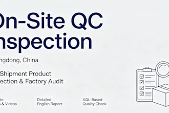 do qc inspection and factory audit in guangdong china