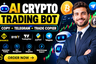 build ai crypto trading bot copy trading telegram trade copier bot solana bot