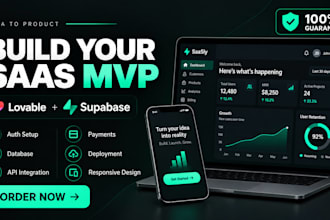 build your saas mvp with lovable ai and supabase