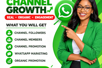 increase whatsapp follower grow 100k channel members blast sms whatapp community