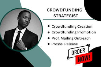 promote kickstarter indiegogo gofundme wefunder campaign