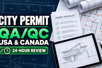 do QA qc and permit review