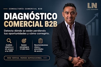 auditaré tu proceso comercial b2b e identificaré fugas de venta