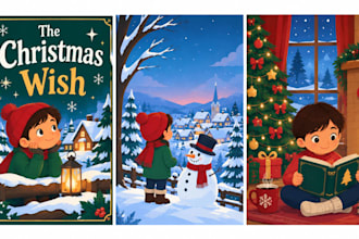 illustrate christmas book draw christian illustration stoory book christ book