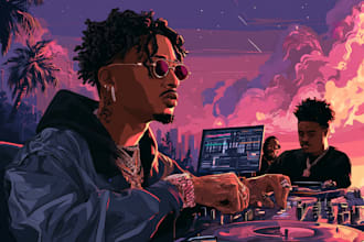 design creative album cover artwork that tells a story