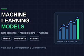 build ml models and data pipelines using python