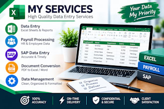 be your professional data entry specialist
