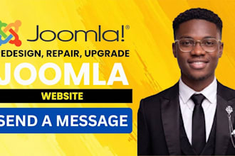 migrate your joomla website, upgrade and update joomla to wordpress, wix website