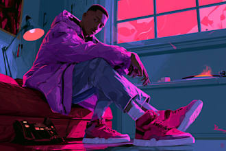 create distinctive album art tailored to your music