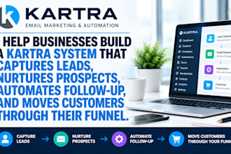 setup kartra email marketing automation for coaches and course creators