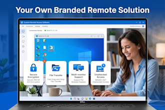 develop and host custom remote access software