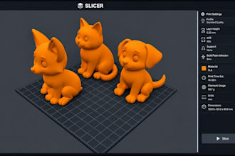 add color and slice 3d model, edit convert stl to 3mf for multicolor 3d printing