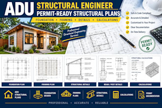 be your adu structural engineer for permit ready plans