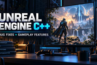 fix unreal engine bugs and add gameplay features