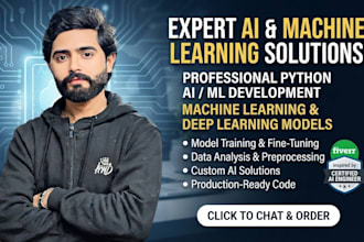 do python ai ml development, machine learning and deep learning models