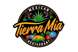 design a modern mexican restaurant logo